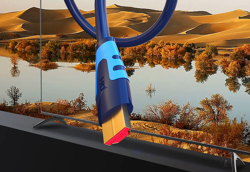 閩蘭之星 hdmi線 4K高清連接線音視頻數據線電腦電視顯示器拼接屏